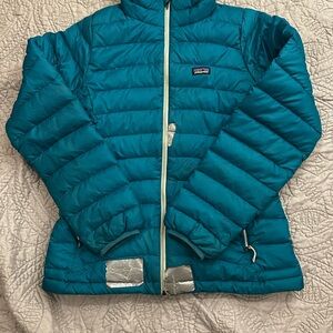 patagonia girls puffy jacket